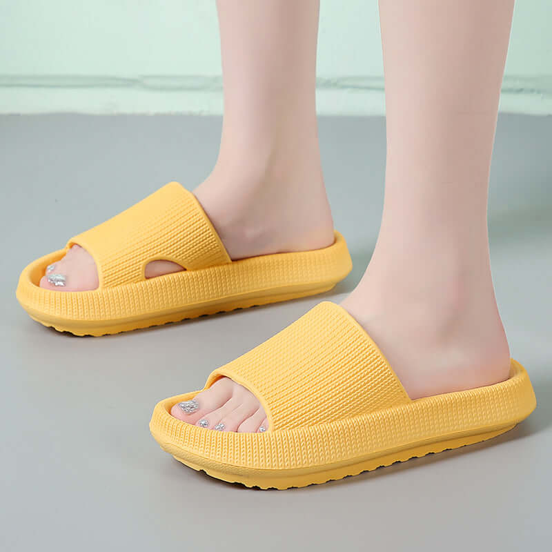 Hausschuhe für Herren und Damen, dicke Sohle, weiches Gefühl, rutschfeste Paarsandalen (Unisex)