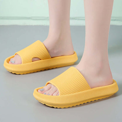 Hausschuhe für Herren und Damen, dicke Sohle, weiches Gefühl, rutschfeste Paarsandalen (Unisex)
