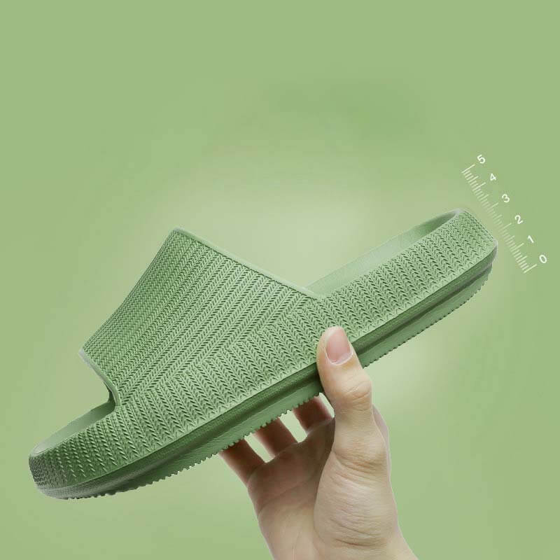 Hausschuhe für Herren und Damen, dicke Sohle, weiches Gefühl, rutschfeste Paarsandalen (Unisex)