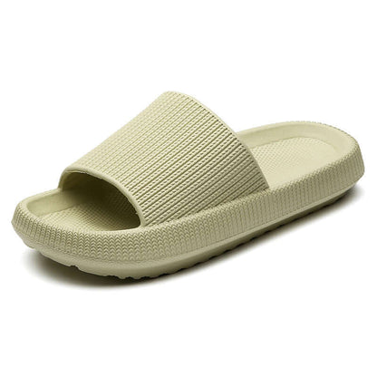 Hausschuhe für Herren und Damen, dicke Sohle, weiches Gefühl, rutschfeste Paarsandalen (Unisex)