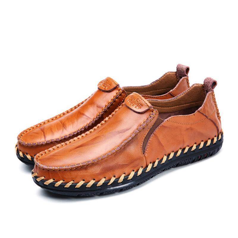 Herren Freizeitschuhe neue Ledersätze Füße Business Herrenschuhe British Trend Lederschuhe