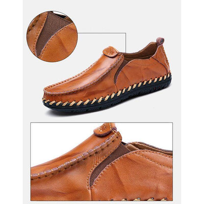Herren Freizeitschuhe neue Ledersätze Füße Business Herrenschuhe British Trend Lederschuhe