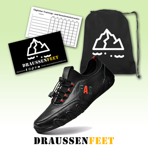 draussenfeet handgefertigte lederschuhe 142612 schwarz
