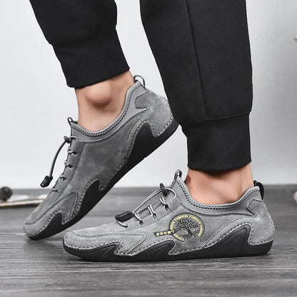 Mode Männer bequemables Fahren Loafer Schuhe handgemachte Schuhe Leder