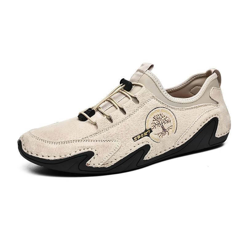 Mode Männer bequemables Fahren Loafer Schuhe handgemachte Schuhe Leder