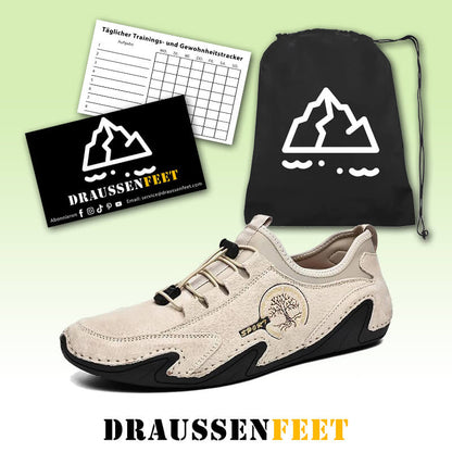 Mode Männer bequemables Fahren Loafer Schuhe handgemachte Schuhe Leder
