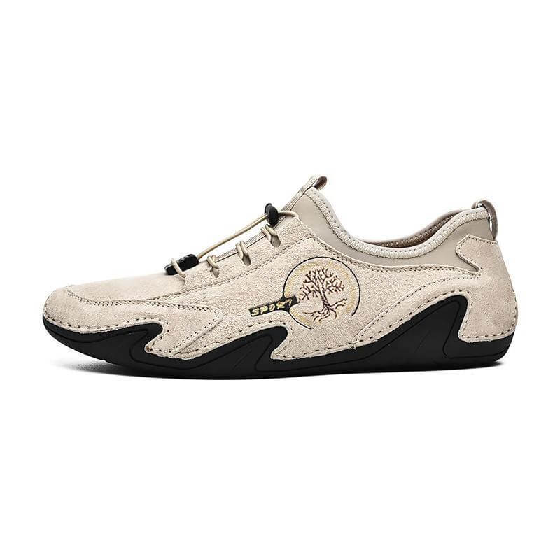 Mode Männer bequemables Fahren Loafer Schuhe handgemachte Schuhe Leder
