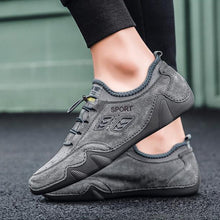 Lade das Bild in den Galerie-Viewer, draussenfeet handgefertigte lederschuhe 31134 grau
