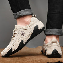 Cargar imagen en el visor de la galería, Zapatos de ocio masculinos de cuero de cuero zapatillas de zapatillas de zapatillas de zapatillas para hombres hechas a mano mocasins zapatos en barco
