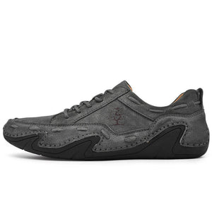 Zapatos de ocio masculinos de cuero de cuero zapatillas de zapatillas de zapatillas de zapatillas para hombres hechas a mano mocasins zapatos en barco