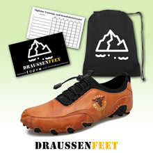 Load image into Gallery viewer, Men&#39;s Casual Fashion Comfortable High quality handmade leather driving shoes flat
