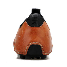 Load image into Gallery viewer, Men&#39;s Casual Fashion Comfortable High quality handmade leather driving shoes flat
