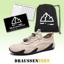 Lade das Bild in den Galerie-Viewer, draussenfeet handgefertigte lederschuhe 31252 beige
