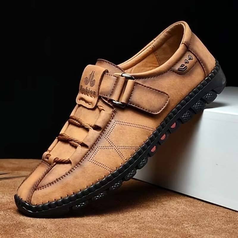 Herren Männer Handmade Casual Mode Turnschuhe Echtem Leder Loafer Mokassins Atmungs Slip auf Schuhe