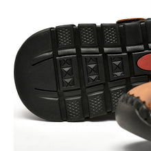 Lade das Bild in den Galerie-Viewer, draussenfeet handgefertigte lederschuhe 31258 braun
