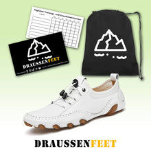 Load image into Gallery viewer, Men&#39;s handmade leather inheritance shoes casual driving shoes with soft soles
