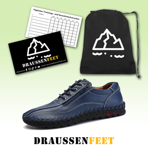 draussenfeet handgefertigte lederschuhe 31321 blau