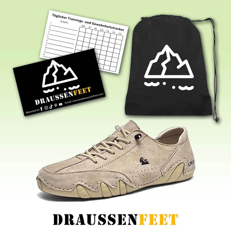 Handgefertigte aus Wildleder mit Klettverschluss, Beck-Schuhe für Herren, wasserdichte Leder-Freizeit-Sneaker, rutschfest, atmungsaktiv