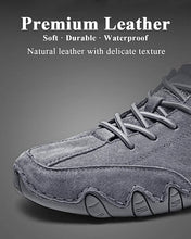 Lade das Bild in den Galerie-Viewer, draussenfeet handgefertigte lederschuhe 31473 grau
