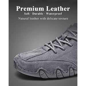 draussenfeet handgefertigte lederschuhe 31473 grau