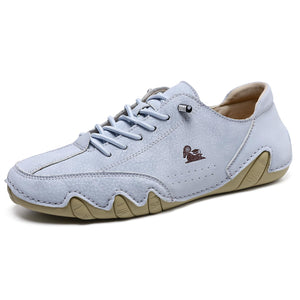 draussenfeet handgefertigte lederschuhe 31473 hellblau