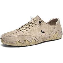 Lade das Bild in den Galerie-Viewer, draussenfeet handgefertigte lederschuhe 31473 khaki
