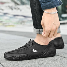 Lade das Bild in den Galerie-Viewer, draussenfeet handgefertigte lederschuhe 31473 schwarz
