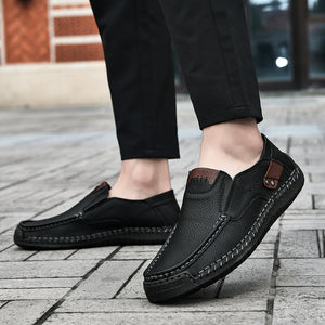 draussenfeet handgefertigte lederschuhe 31569 schwarz