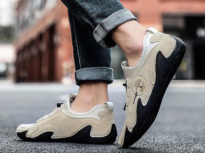 Mode Männer bequemables Fahren Loafer Schuhe handgemachte Schuhe Leder