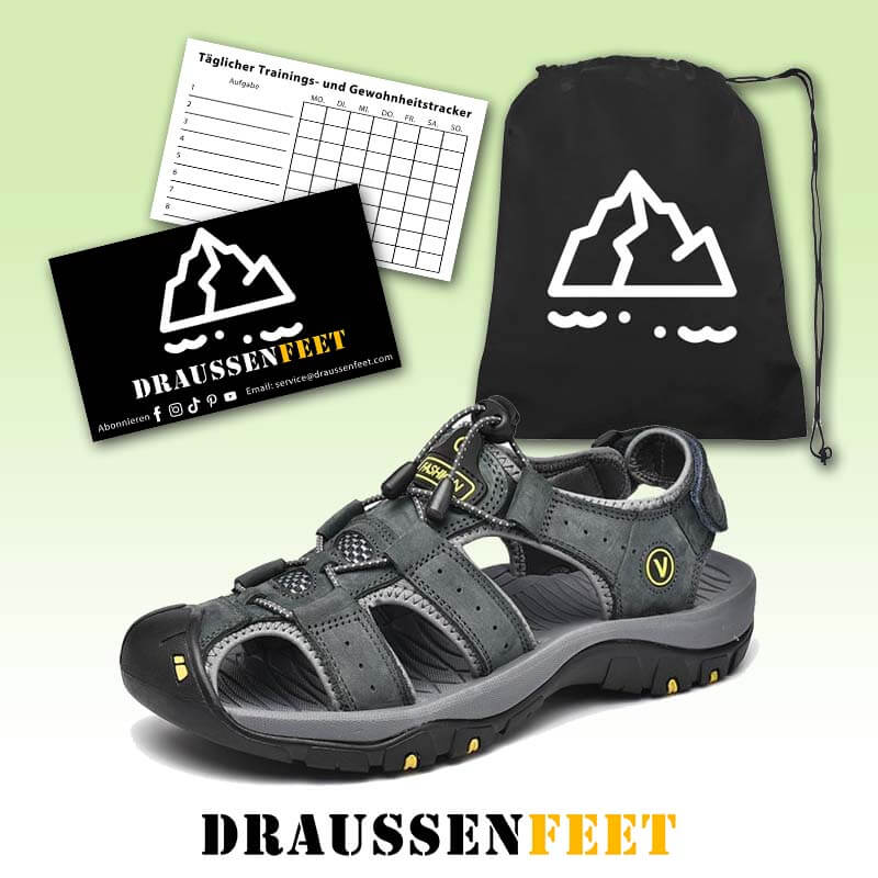 Männer Echtem Leder Sommer Sandalen Mode Hausschuhe