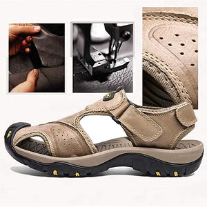 draussenfeet handgefertigte lederschuhe sandalen hausschuhe 31406 khaki