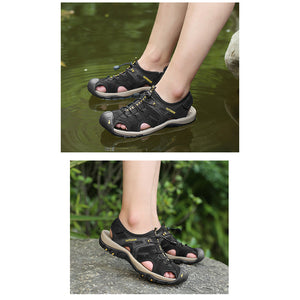 draussenfeet handgefertigte lederschuhe sandalen hausschuhe 31407 schwarz