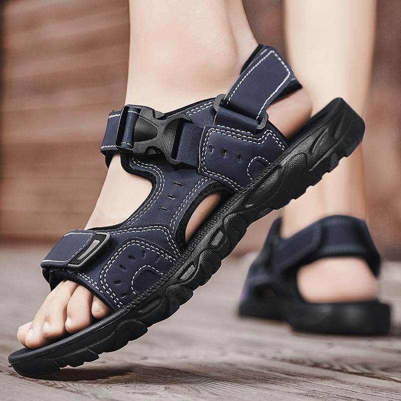 Sommer Herren Casual Klett Sandalen Outdoor Atmungsaktiv Leicht Modische All-Match Strandschuhe
