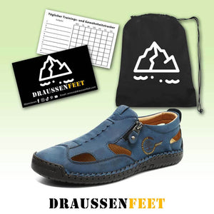 Herren Sandalen Handgenähte Hausschuhe Strandschuhe Outdoor Sport Verschleißfeste Atmungsaktive Schuhe