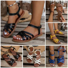 Lade das Bild in den Galerie-Viewer, draussenfeet handgefertigte lederschuhe sandalen und hausschuhe 31559 schwarz
