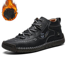 Lade das Bild in den Galerie-Viewer, draussenfeet handgemachte lederschuhe stiefel 137500 plusch schwarz
