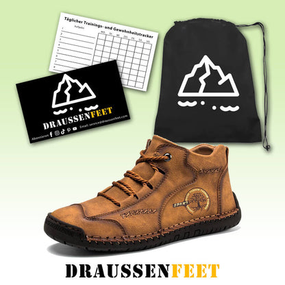 Männer Vintage Hand Stitching Comfort Soft Lederstiefel