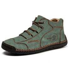 Lade das Bild in den Galerie-Viewer, Männer Vintage Hand Stitching Comfort Soft Lederstiefel

