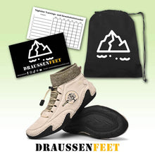 Lade das Bild in den Galerie-Viewer, Herren handgefertigte Leder bequeme Soft Sock Stiefeletten
