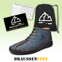 Lade das Bild in den Galerie-Viewer, Mode Winter Männer Leder handgefertigte Herbst Casual Outdoor Stiefeletten
