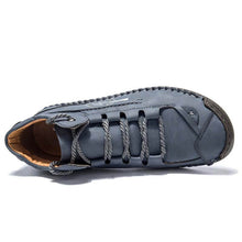 Lade das Bild in den Galerie-Viewer, Herren Hand nähen Leder rutschfeste bequeme Stiefeletten
