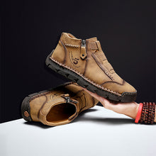 Lade das Bild in den Galerie-Viewer, draussenfeet handgemachte lederschuhe stiefel 31400 gelb
