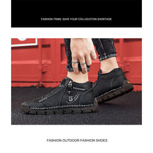 Lade das Bild in den Galerie-Viewer, draussenfeet handgemachte lederschuhe stiefel 31400 schwarz
