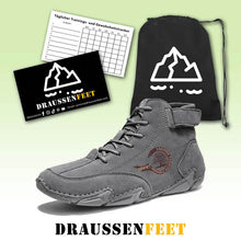 Lade das Bild in den Galerie-Viewer, Winter Herren Stiefel Wildleder Mit Fell Stiefeletten Herren Freizeitstiefel Warmhalten Westernstiefel Herren Casual Sneakers
