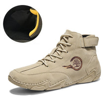 Lade das Bild in den Galerie-Viewer, draussenfeet handgemachte lederschuhe stiefel 31423 sand
