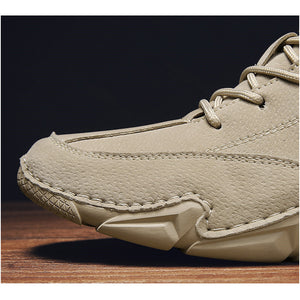 draussenfeet handgemachte lederschuhe stiefel 31423 sand