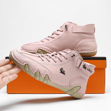 Lade das Bild in den Galerie-Viewer, draussenfeet handgemachte lederschuhe stiefel 31425 rosa
