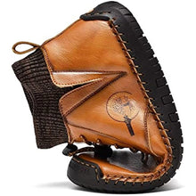 Lade das Bild in den Galerie-Viewer, draussenfeet handgemachte lederschuhe stiefel 31440 braun
