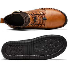 Lade das Bild in den Galerie-Viewer, draussenfeet handgemachte lederschuhe stiefel 31440 braun
