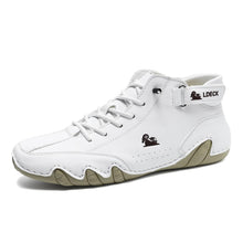 Lade das Bild in den Galerie-Viewer, draussenfeet handgemachte lederschuhe stiefel 31472 weiss
